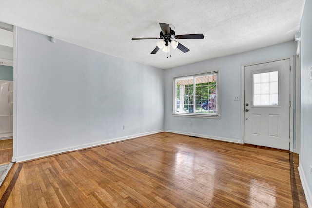 211 Skyline Rd, Greer, SC 29651 - entryway featuring hardwood / wood-style flooring and a ceiling fan