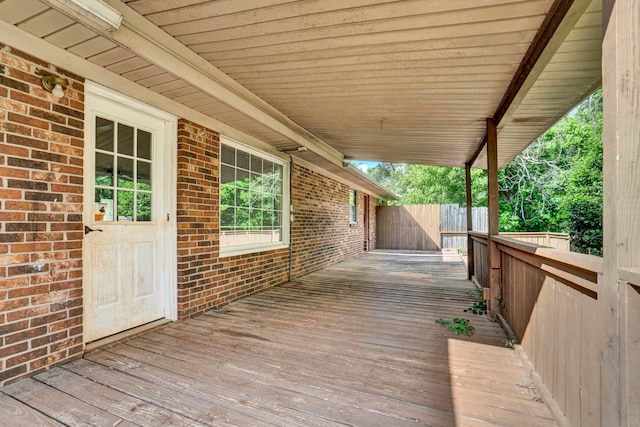 211 Skyline Rd, Greer, SC 29651 - view of wooden terrace