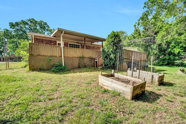 211 Skyline Rd, Greer, SC 29651 - view of yard featuring a garden