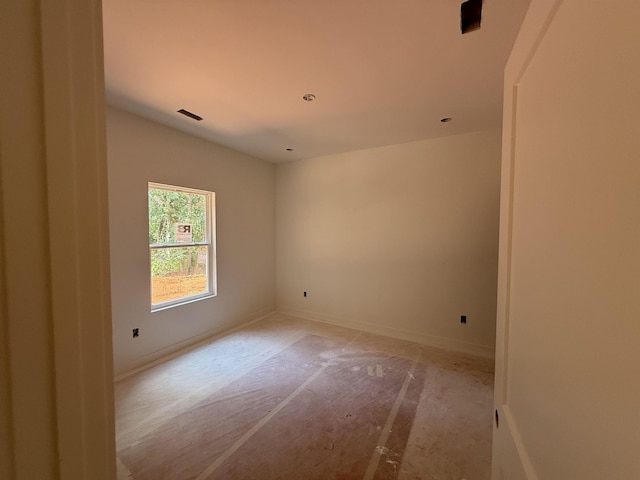 210 Foxfire Rd, Cowpens, SC 29330 - spare room featuring baseboards