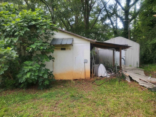 190 Beaverdam Church Rd, Enoree, SC 29335 - view of outbuilding