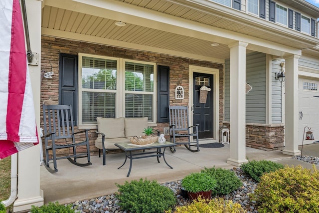 455 Shoreline Blvd, Boiling Springs, SC 29316 - covered porch with an attached garage