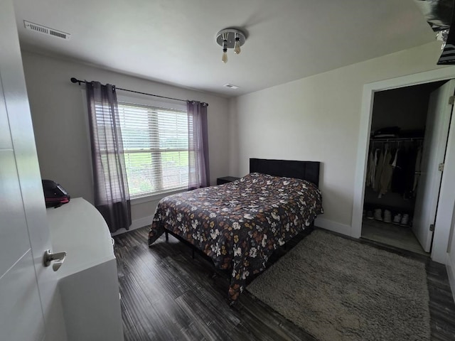 473 Meadow Rd, Inman, SC 29349 - bedroom with wood finished floors and a spacious closet