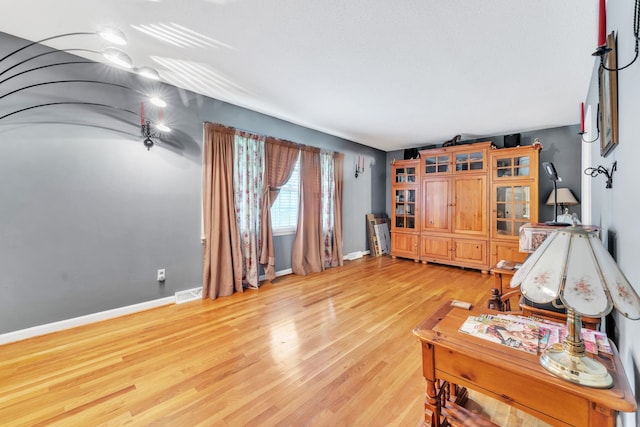 125 Greenway Ave, Union, SC 29379 - living room featuring light wood finished floors and baseboards