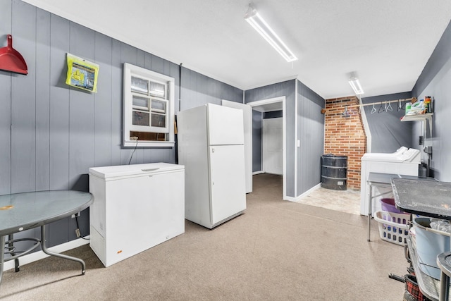 125 Greenway Ave, Union, SC 29379 - washroom with independent washer and dryer and carpet