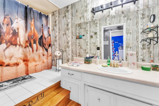 125 Greenway Ave, Union, SC 29379 - bathroom featuring vanity and tile patterned flooring