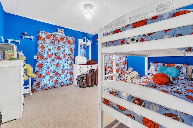 125 Greenway Ave, Union, SC 29379 - carpeted bedroom featuring a textured ceiling