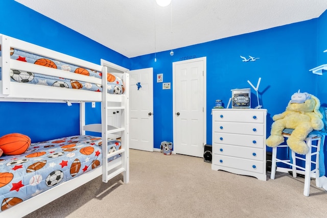 125 Greenway Ave, Union, SC 29379 - carpeted bedroom with a textured ceiling