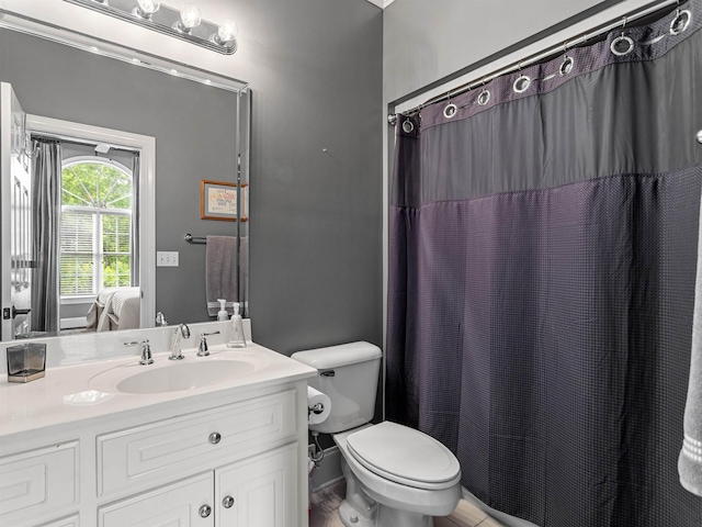 458 Carolina Club Dr, Spartanburg, SC 29306 - bathroom with vanity and a shower with shower curtain