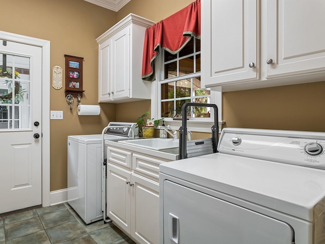458 Carolina Club Dr, Spartanburg, SC 29306 - laundry area with separate washer and dryer and cabinet space