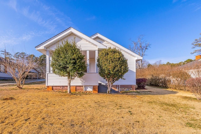 91 Lawrence St, Lyman, SC 29365 - view of home's exterior featuring a yard and crawl space