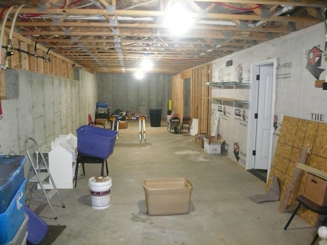 415 Abernathy Rd, Inman, SC 29349 - view of unfinished below grade area