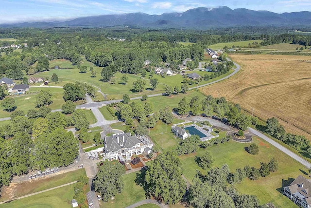 115 Gleneagles Rd, Campobello, SC 29322 - aerial view of property's location with a mountainous background