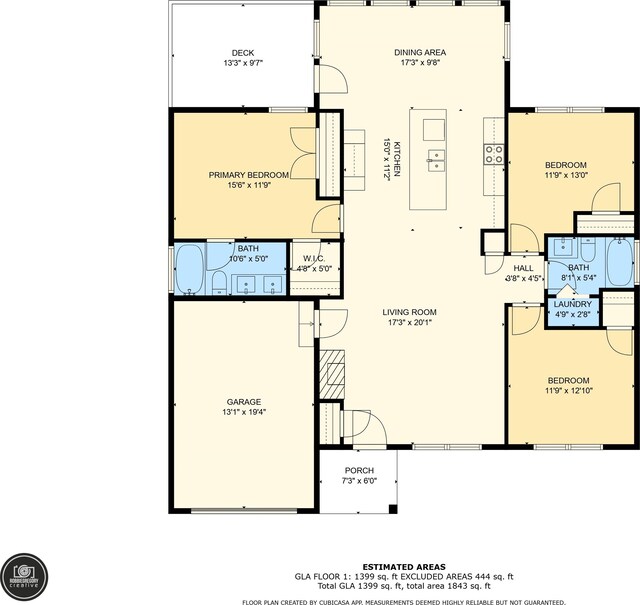 1328 Shoresbrook Rd, Spartanburg, SC 29301 - view of property floor plan