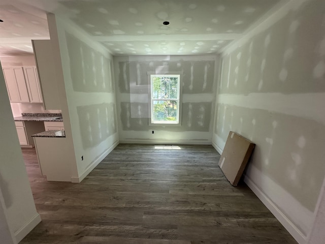 1320 Shoresbrook Rd, Spartanburg, SC 29301 - spare room with dark wood-style floors and baseboards