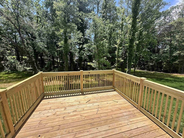 1320 Shoresbrook Rd, Spartanburg, SC 29301 - view of wooden deck