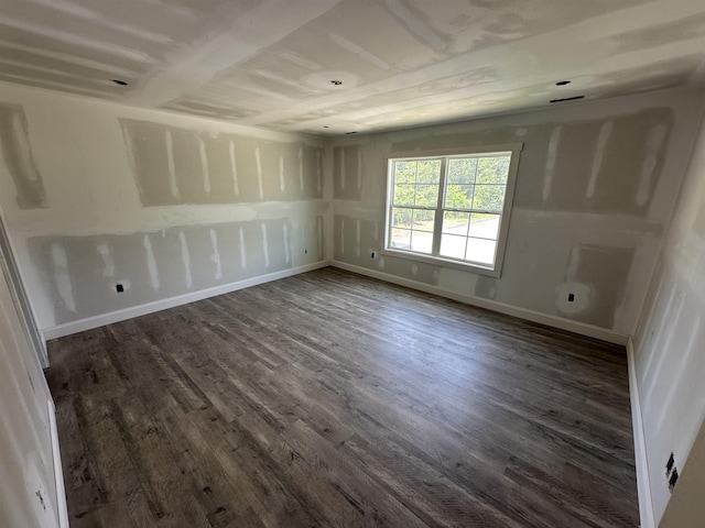 1320 Shoresbrook Rd, Spartanburg, SC 29301 - empty room with dark wood-type flooring