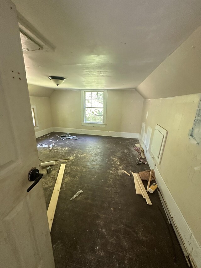 131 Furman St, Enoree, SC 29388 - additional living space with lofted ceiling