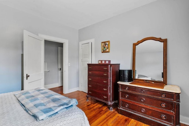 203 E S St, Union, SC 29379 - bedroom featuring wood finished floors and baseboards
