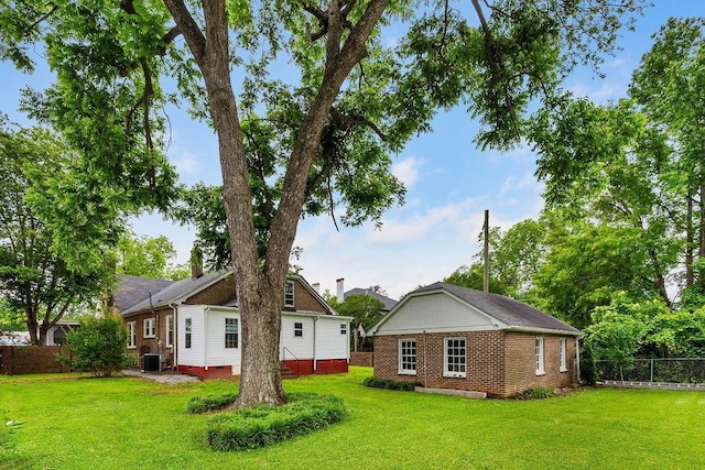 203 E S St, Union, SC 29379 - back of property featuring brick siding