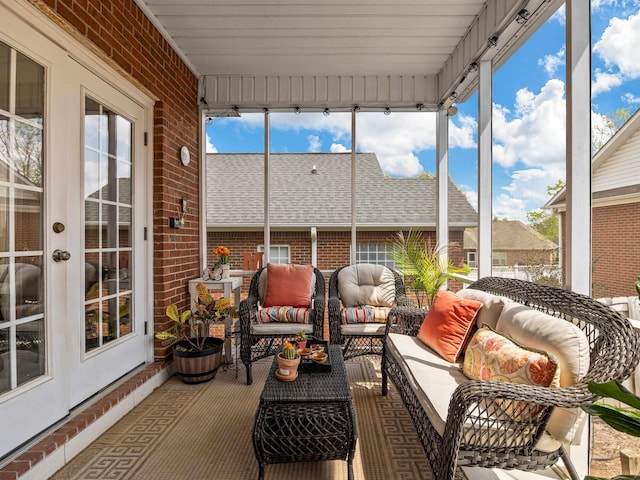 110 Hidden Ridge Dr, Spartanburg, SC 29301 - sunroom / solarium with an outdoor hangout area