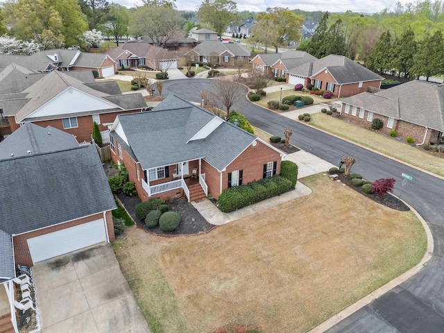 110 Hidden Ridge Dr, Spartanburg, SC 29301 - aerial perspective of suburban area