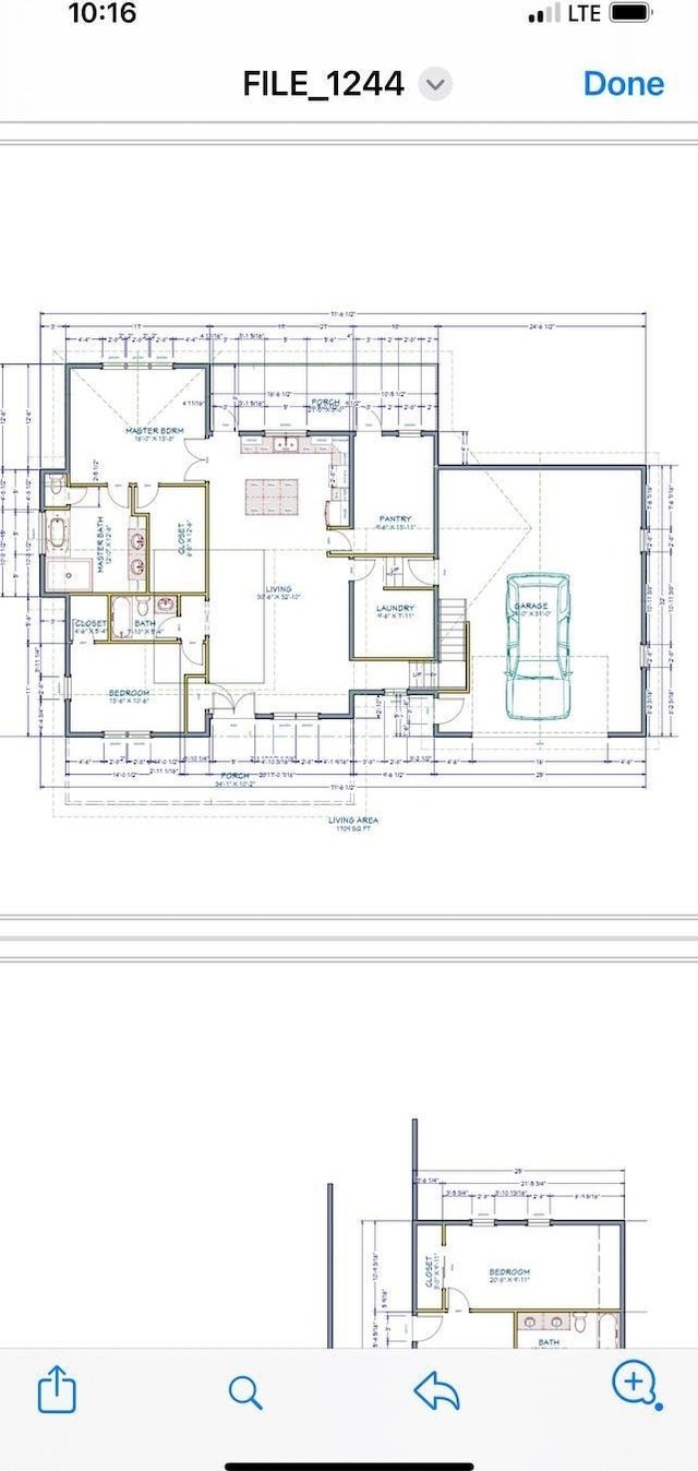 115 Hickory Hollow Rd, Inman, SC 29349 - view of property floor plan