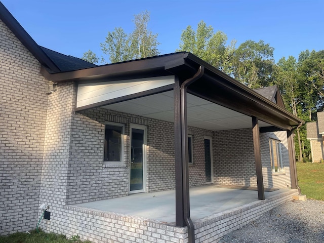 115 Hickory Hollow Rd, Inman, SC 29349 - view of patio / terrace with a carport