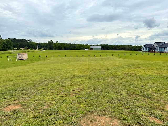 115 Rolling Mill Rd, Gaffney, SC 29340 - view of green lawn featuring a rural view