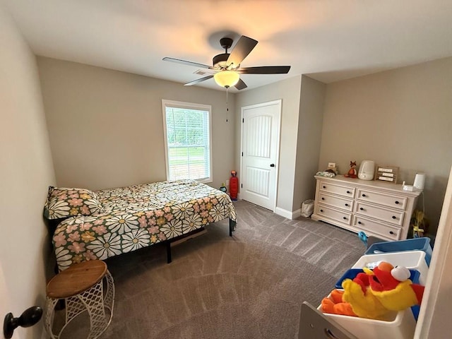 115 Rolling Mill Rd, Gaffney, SC 29340 - carpeted bedroom with baseboards and ceiling fan