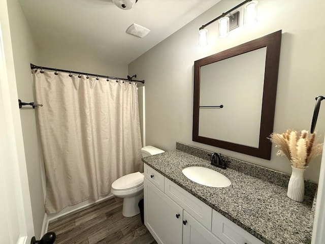 115 Rolling Mill Rd, Gaffney, SC 29340 - bathroom featuring vanity, wood finished floors, and shower / bath combination with curtain