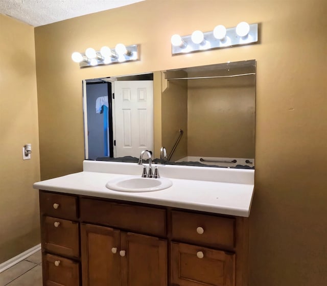 105 Anderson St, Spartanburg, SC 29301 - bathroom featuring vanity and tile patterned flooring