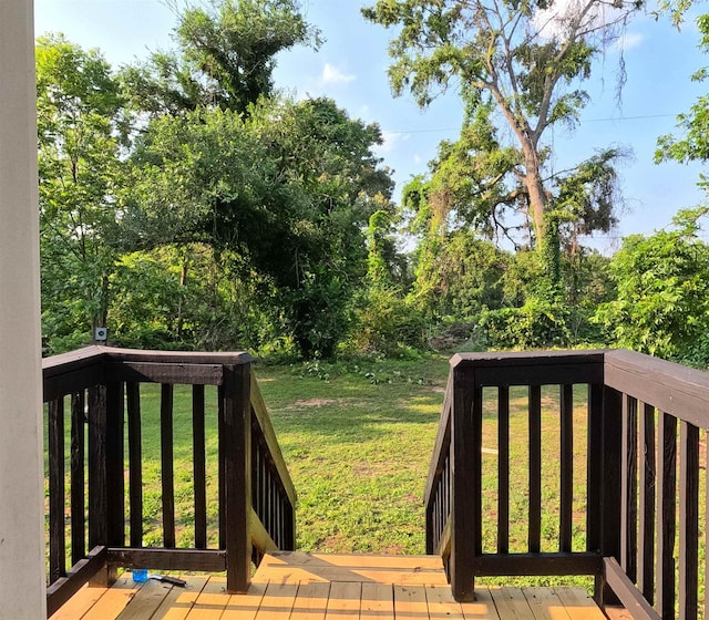 105 Anderson St, Spartanburg, SC 29301 - wooden terrace featuring a yard
