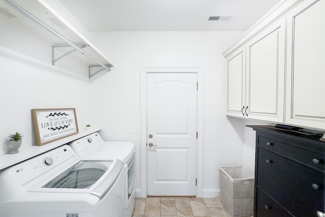 740 N Alamosa Dr, Boiling Springs, SC 29316 - washroom featuring separate washer and dryer and cabinet space