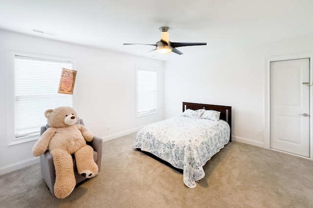740 N Alamosa Dr, Boiling Springs, SC 29316 - bedroom with carpet flooring and ceiling fan