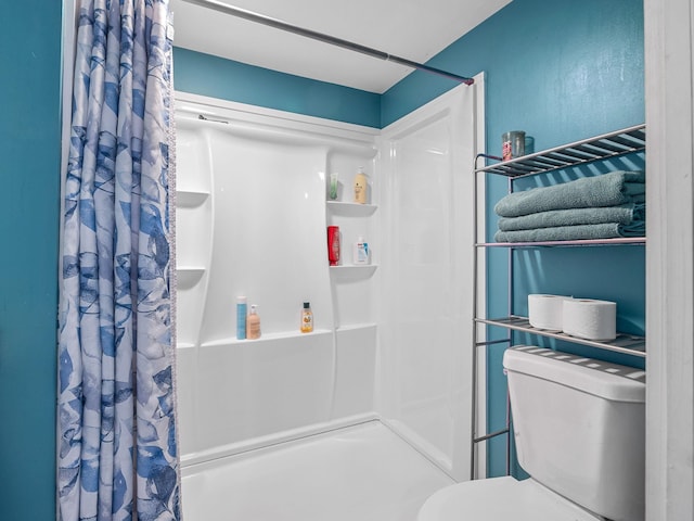 24 Oak St, Spartanburg, SC 29306 - full bathroom with a shower with curtain and toilet