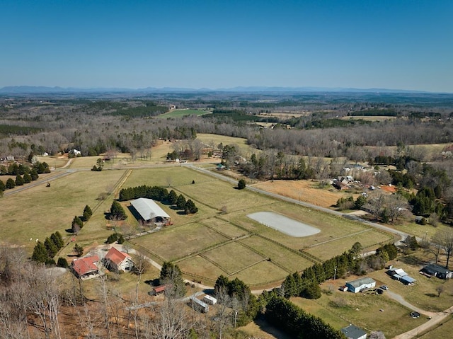 226 John Smith Rd, Columbus, NC 28722 - aerial overview of property's location featuring rural landscape