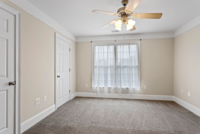 139 N Woodfin Ridge Dr, Inman, SC 29349 - unfurnished bedroom featuring carpet and ceiling fan