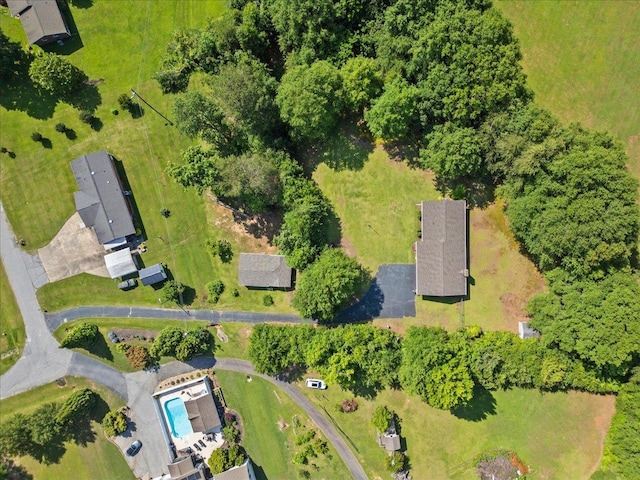 195 Seigle Dr, Inman, SC 29349 - aerial view of a pool