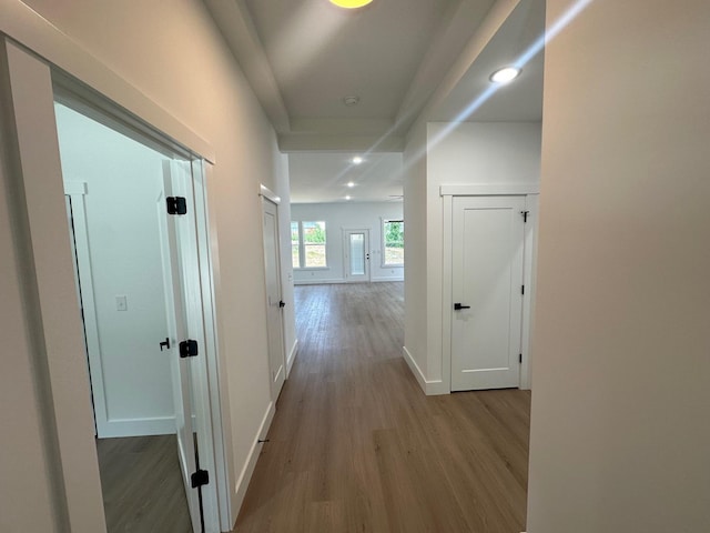 953 Mike Cir, Boiling Springs, SC 29303 - corridor featuring wood finished floors and recessed lighting