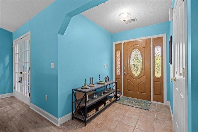 3881 New Cut Rd, Inman, SC 29349 - foyer entrance featuring baseboards and a textured ceiling