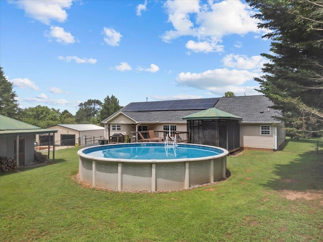 3881 New Cut Rd, Inman, SC 29349 - swimming pool with a gazebo