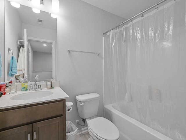 115 Turfway Dr, Greer, SC 29651 - full bath with vanity and shower / bathtub combination with curtain