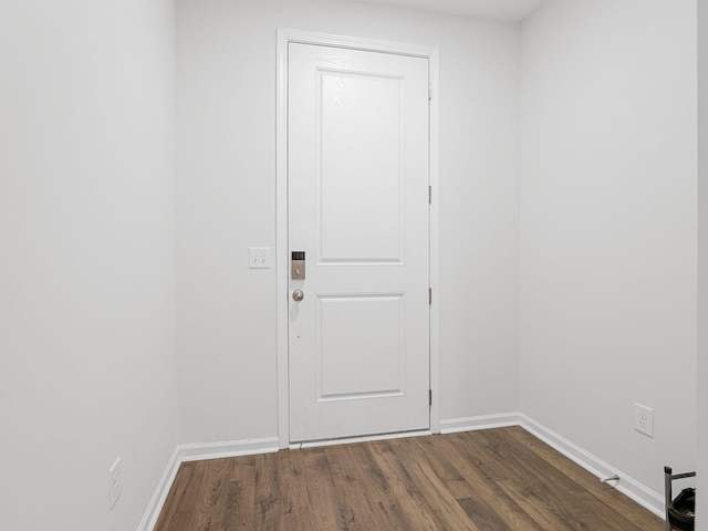 115 Turfway Dr, Greer, SC 29651 - entryway with dark wood-style flooring and baseboards