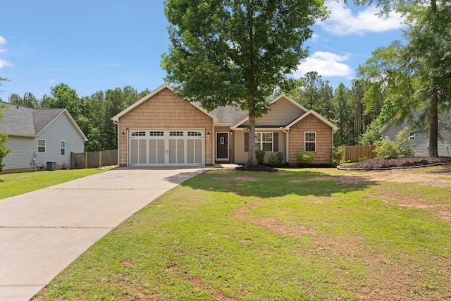 719 S Bomar Ave, Landrum, SC 29356 - view of front facade featuring concrete driveway and a garage