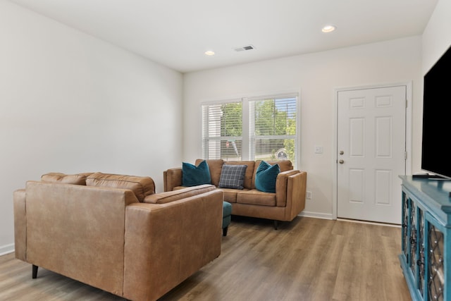 3008 Olivette Pl, Duncan, SC 29334 - living area featuring light wood-style floors and recessed lighting