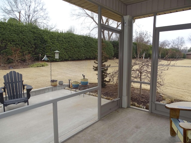 811 White Magnolia Dr, Inman, SC 29349 - view of unfurnished sunroom