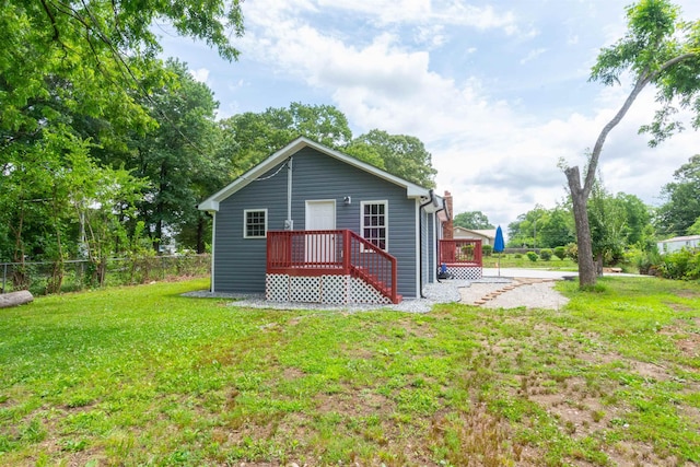 1230 Edgewood Ave, Spartanburg, SC 29301 - back of house featuring a wooden deck