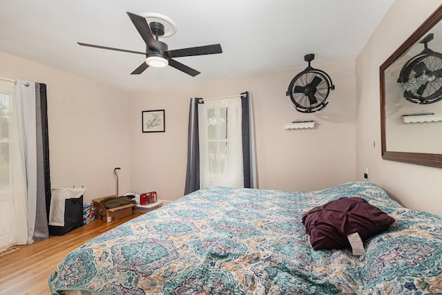 101 Jordan Rd, Lyman, SC 29365 - bedroom featuring wood finished floors and ceiling fan