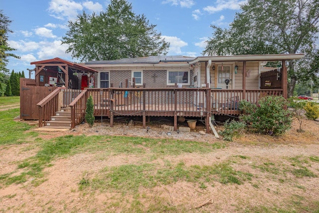 101 Jordan Rd, Lyman, SC 29365 - back of property with solar panels